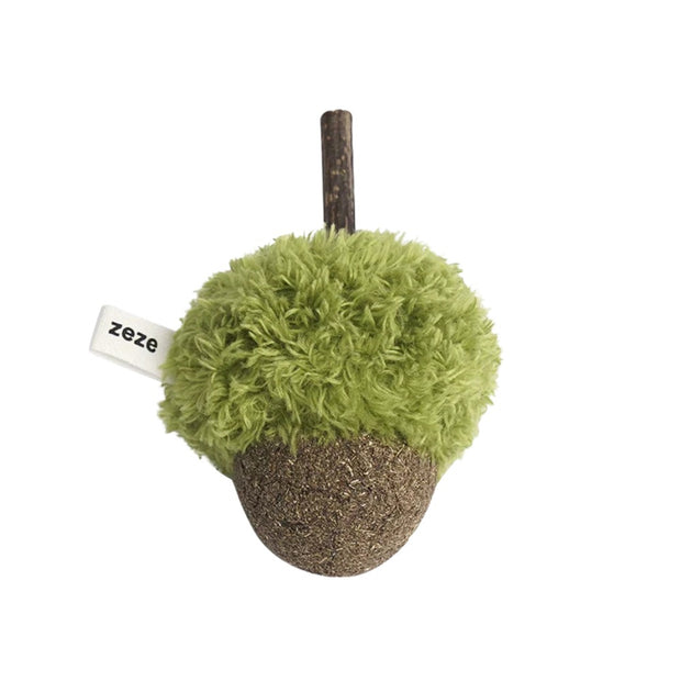zeze cat toys wood heavenly smartweed mint ball teeth grinding teeth cleaning cat self-hi toyskitten teasing cat stick pet supplies