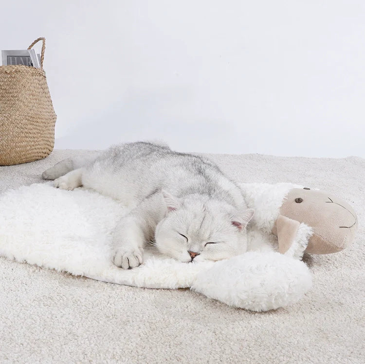Genki meow zeze lamb cat mat sleeping dog mat floor mat cat cage mat foot mat pet mat