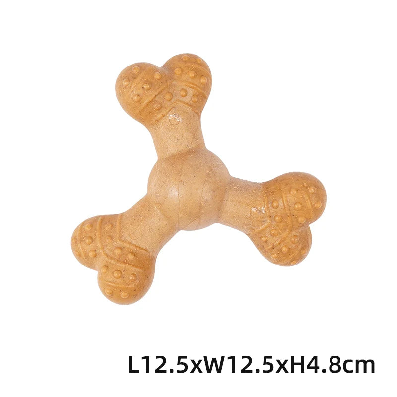 ZEZE dog toys grinding teeth and teeth cleaning, resistant to bite, rope knots, dog tug-of-war, consume energy, human pet interaction, de-boring chewing gum