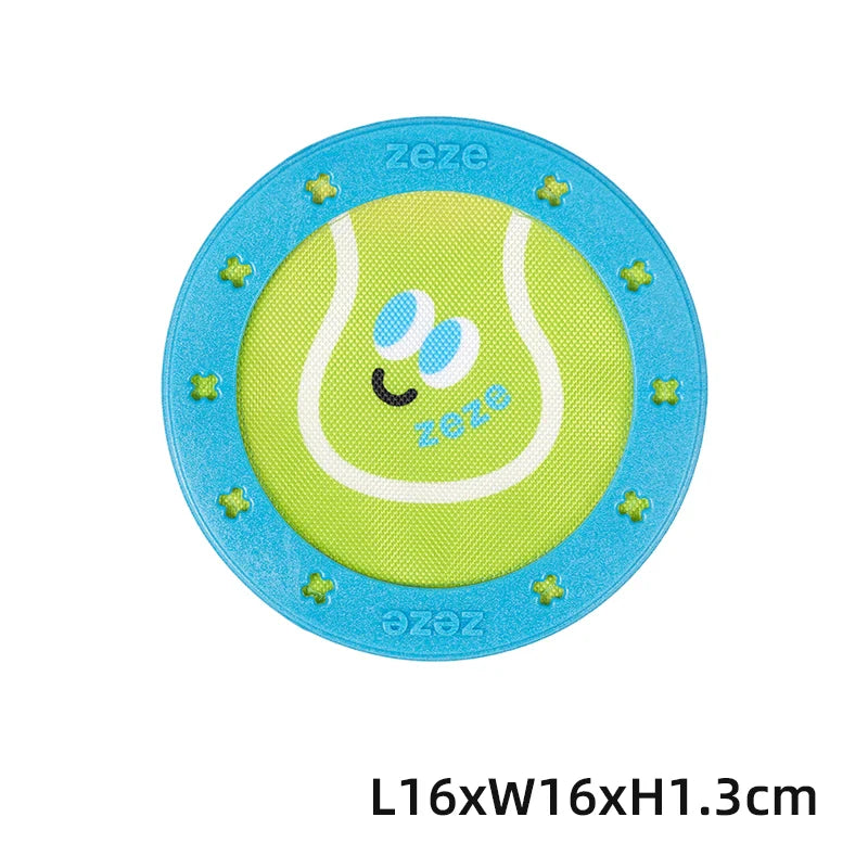 ZEZE dog toys grinding teeth and teeth cleaning, resistant to bite, rope knots, dog tug-of-war, consume energy, human pet interaction, de-boring chewing gum