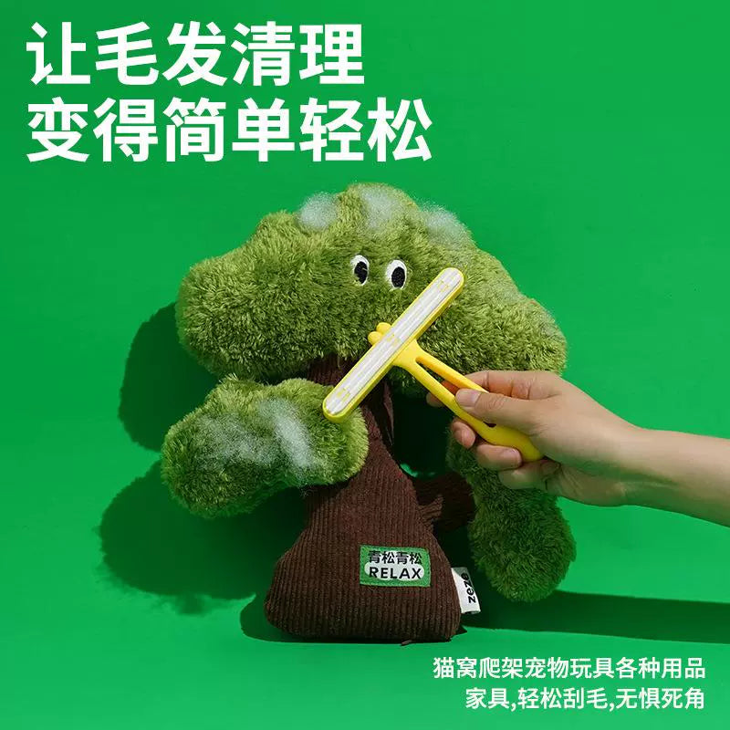 zeze cat hair dog hair cleaner dust removal double-sided silicone razor clothes epilator cat supplies span