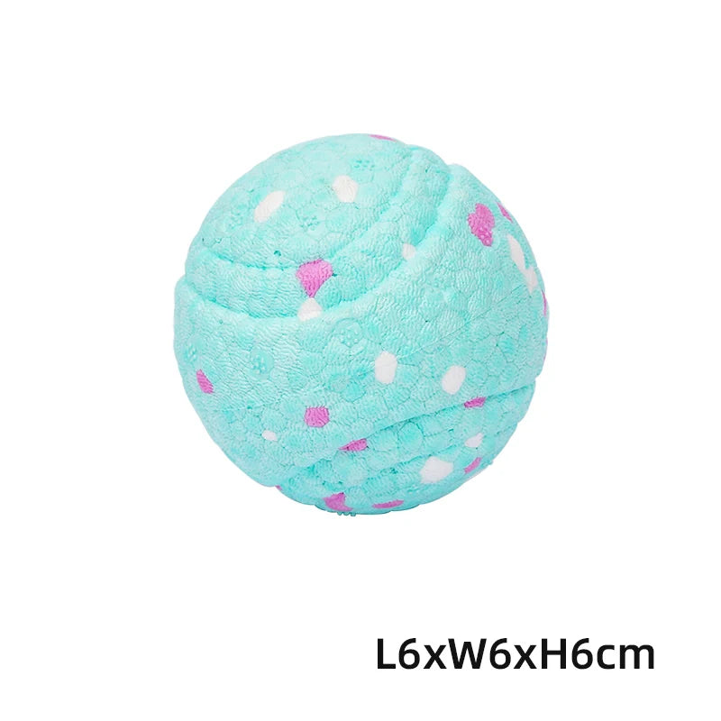 ZEZE dog toys grinding teeth and teeth cleaning, resistant to bite, rope knots, dog tug-of-war, consume energy, human pet interaction, de-boring chewing gum