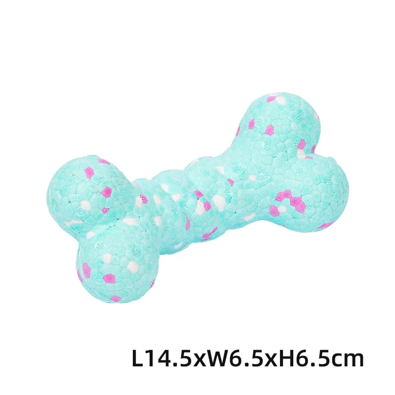 ZEZE dog toys grinding teeth and teeth cleaning, resistant to bite, rope knots, dog tug-of-war, consume energy, human pet interaction, de-boring chewing gum