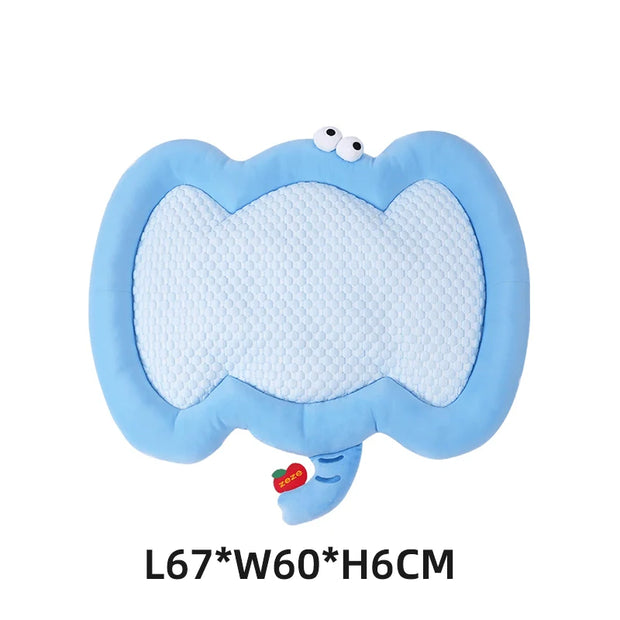 zeze2025 new pet cooling mat summer cooling ice nest dog ice cushion ice silk fabric cat sleeping mat