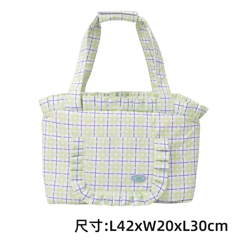 zeze outing bag compilation pet bag cat bag small dog pet bag crossbody shoulder bag breathable and portable to go out