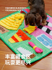 zeze dog sniffing mat hidden food smell sniff blanket self-hilarity relief artifact puppy consumes energy pet educational toys
