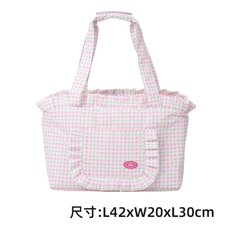zeze outing bag compilation pet bag cat bag small dog pet bag crossbody shoulder bag breathable and portable to go out