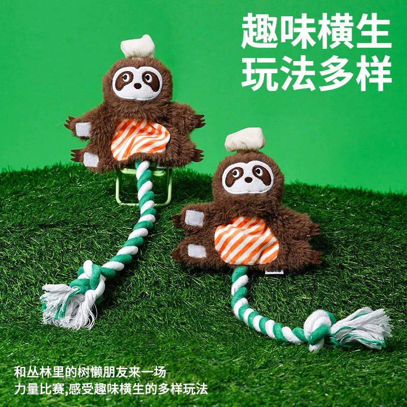 zeze cat wood Tian Liao toy self-hi relieves boredom and teases cat teeth plush ringing paper sounding cat toys pet supplies