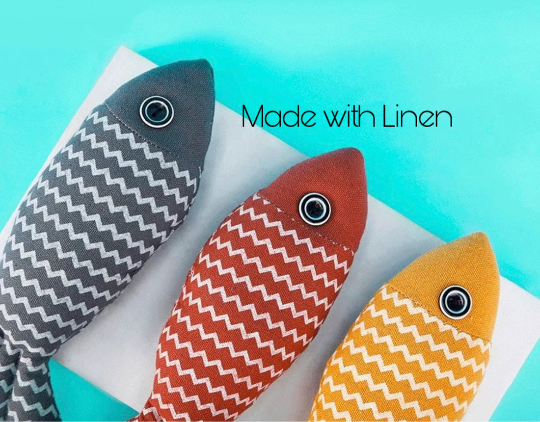 Big Fishy Catnip Kicker Cat Toy - Cat Toys