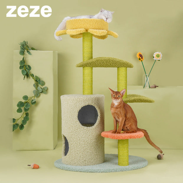 Blooming Flowers Cat Tree - Cat Tree