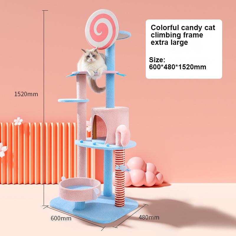 Colorful Candies Style Cat Tree Series