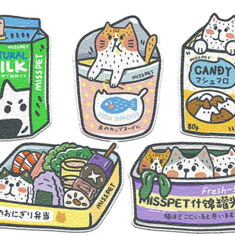 MISSPET Cartoon Cat Litter Mat Series - Cat Litter