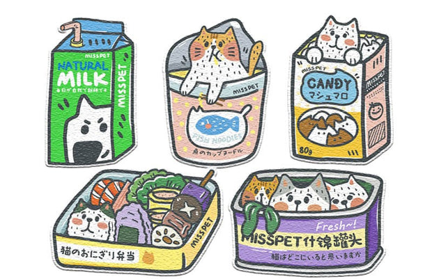 MISSPET Cartoon Cat Litter Mat Series - Cat Litter