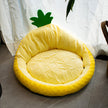Pineapple/ Avocado Pet Bed - Cat Bed