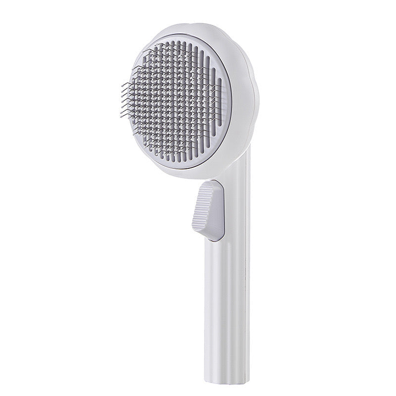 Pumpkin Grooming Comb/Brush - Off-White - Cat Accessories
