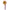 Pumpkin Grooming Comb/Brush - Pale Orange with Purple handle - Cat Accessories