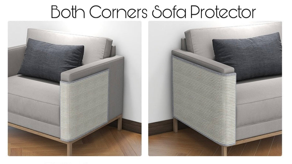 Sofa Corner Protectors - Pair (Left + Right) - Cat Accessories