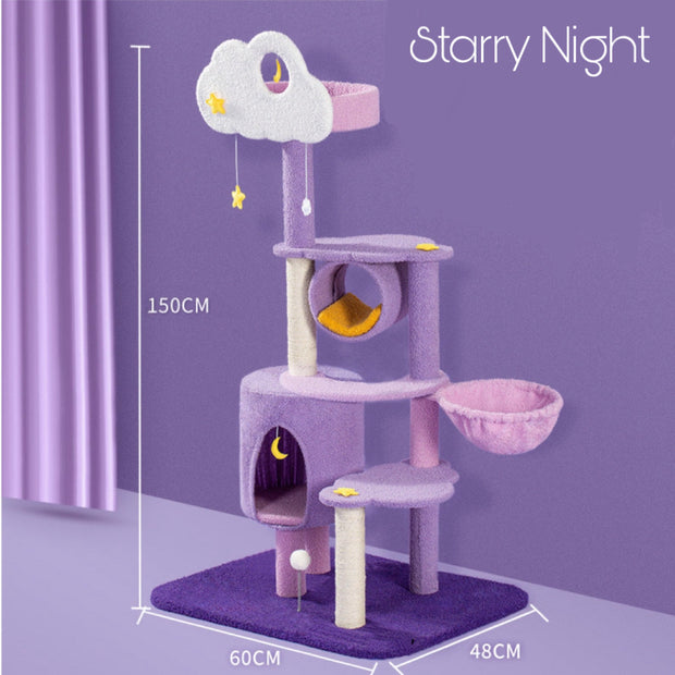 Starry Night Cat Tree - Cat Tree