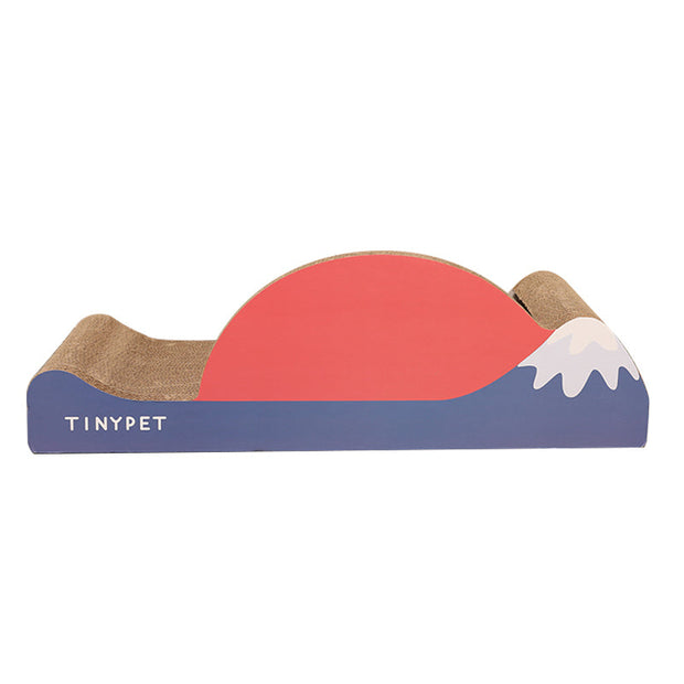 TINYPET Fuji Mountain Style Scratching Board - Cat Scratching Board