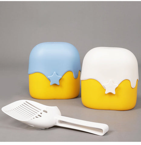 TINYPET Ice Cream Series Cat Litter Scoop - Cat Litter
